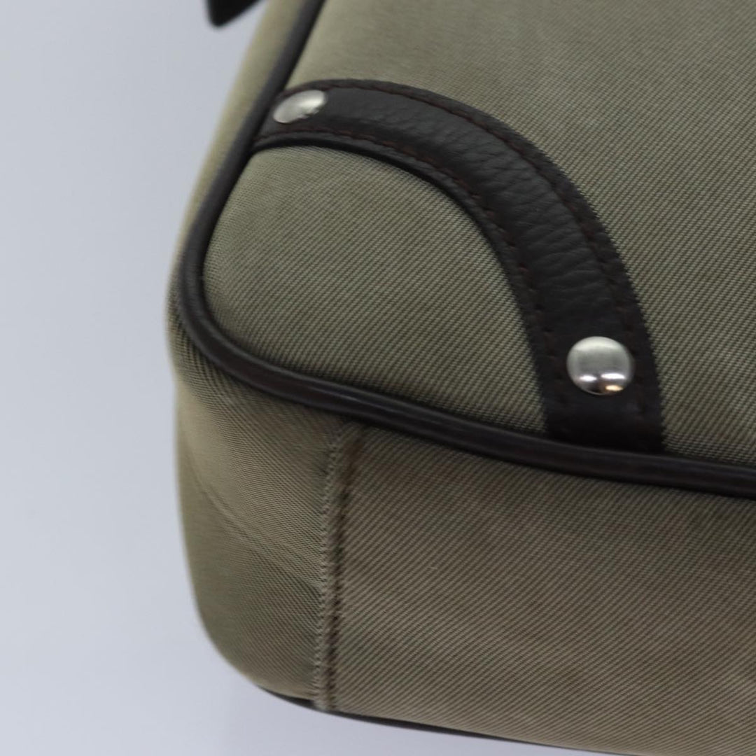 Burberry Nova Check Shoulder Bag Canvas Beige Auth bs16156