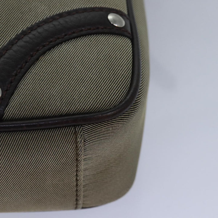 Burberry Nova Check Shoulder Bag Canvas Beige Auth bs16156