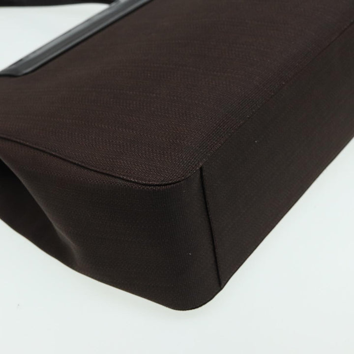 CHRISTIAN Top quality Dior Tote Bag PVC Leather Brown Auth bs16166