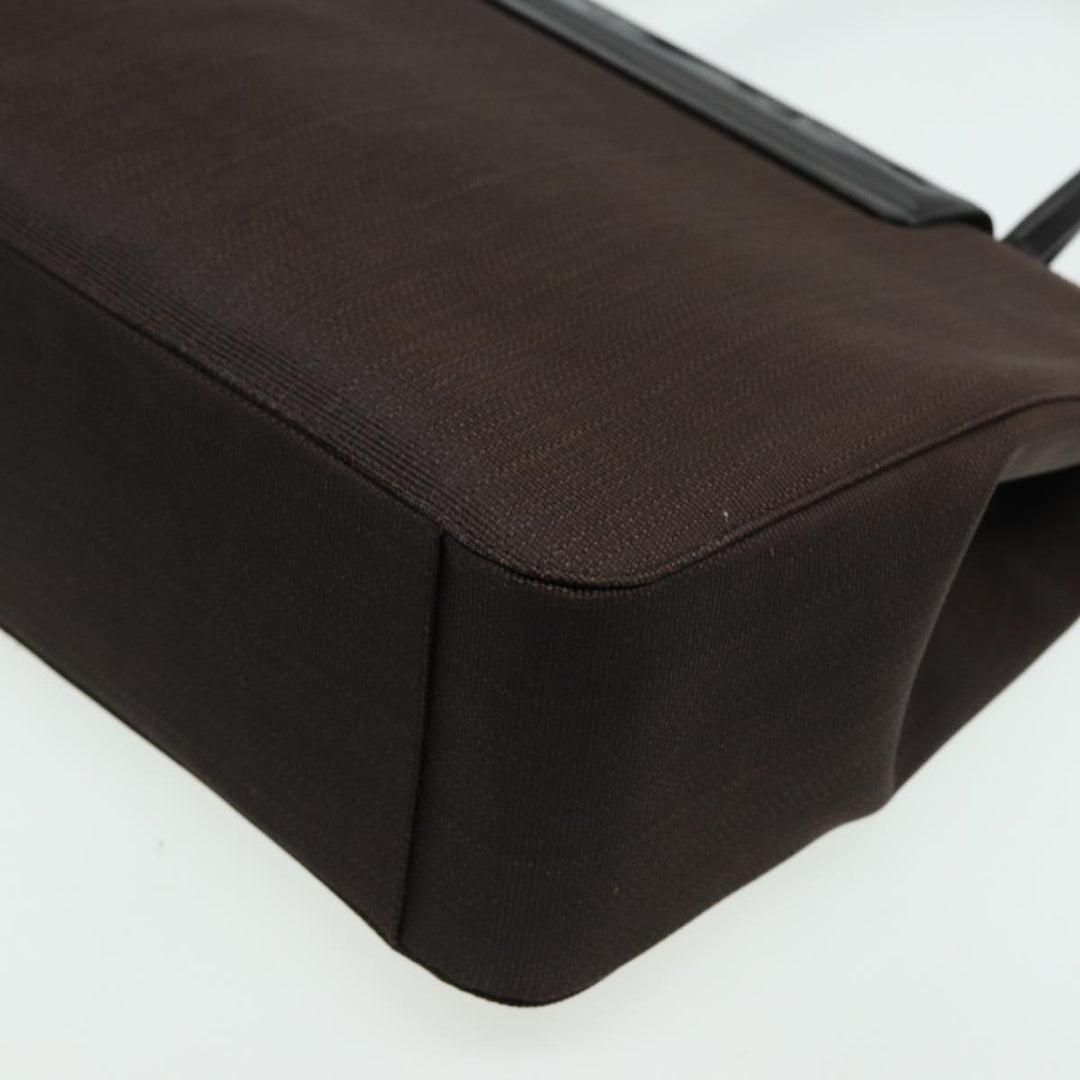 CHRISTIAN Top quality Dior Tote Bag PVC Leather Brown Auth bs16166