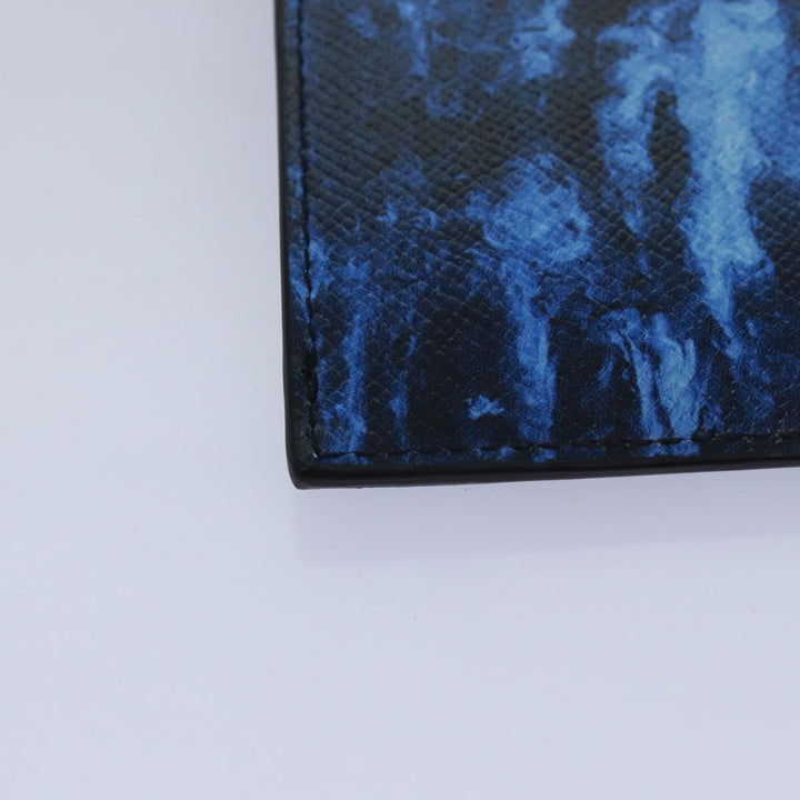 Burberry Shoulder Bag Leather Blue Auth bs16175