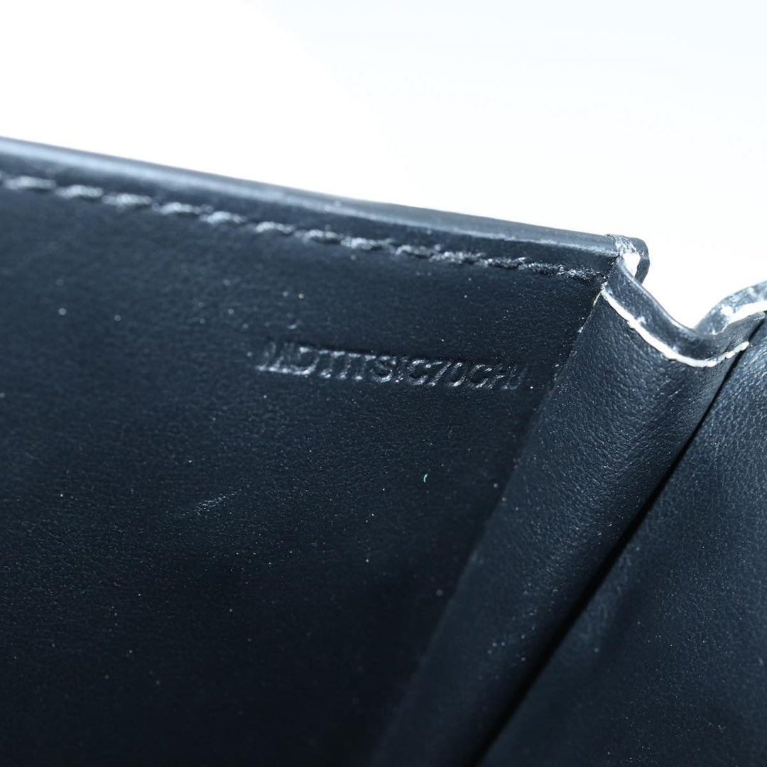 Burberry Shoulder Bag Leather Blue Auth bs16175