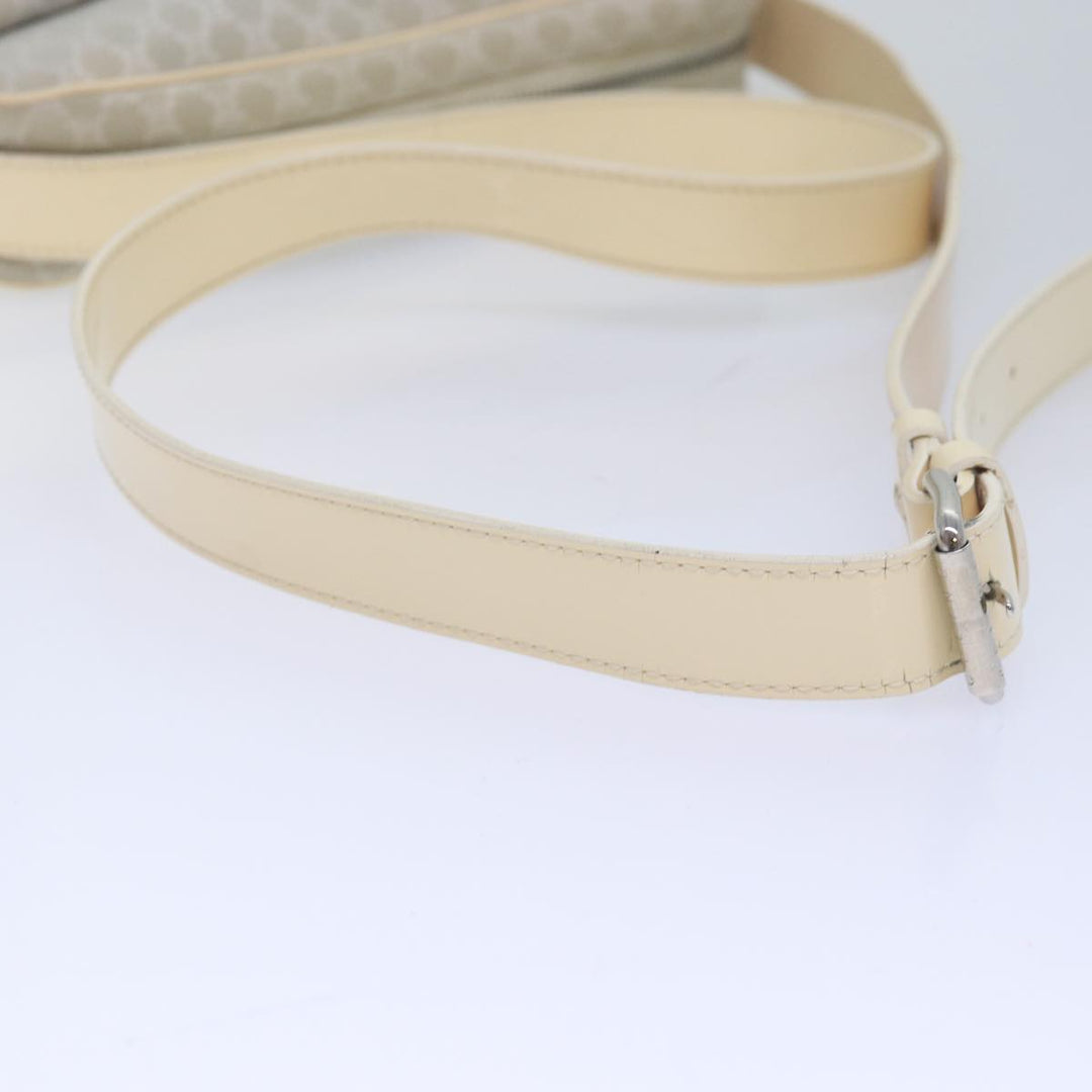 Celine Macadam Canvas Shoulder Bag Gray Auth bs16224