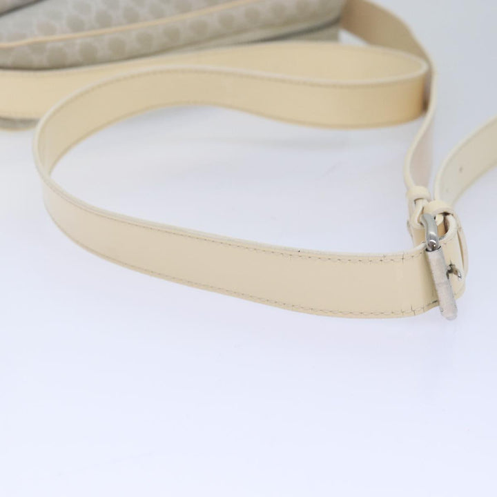 Celine Macadam Canvas Shoulder Bag Gray Auth bs16224