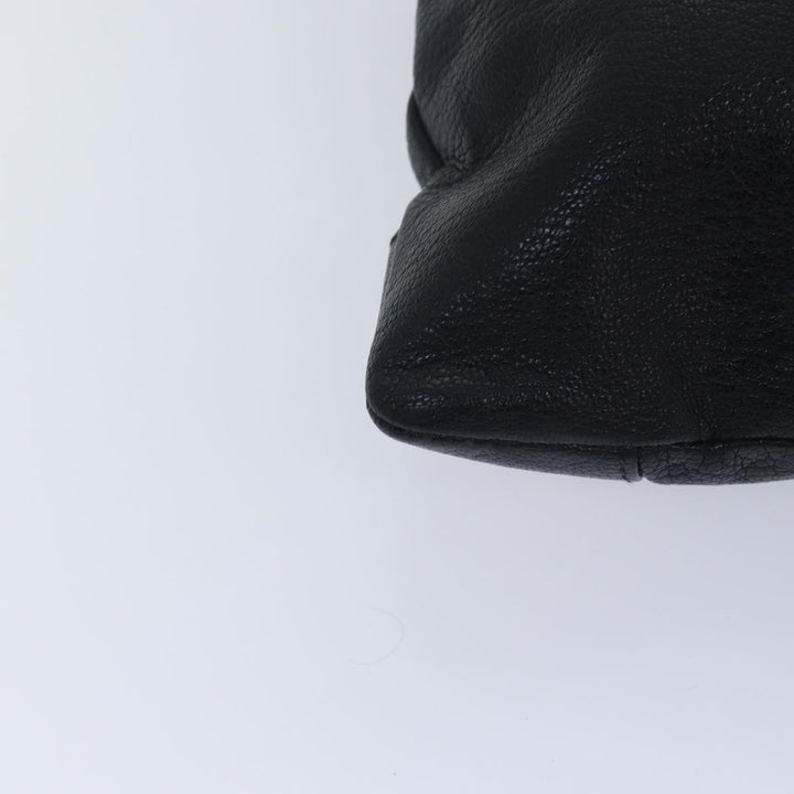 Top Quality Balenciaga Classic Metallic Envelope Bag Leather Black 438791 Auth bs16228