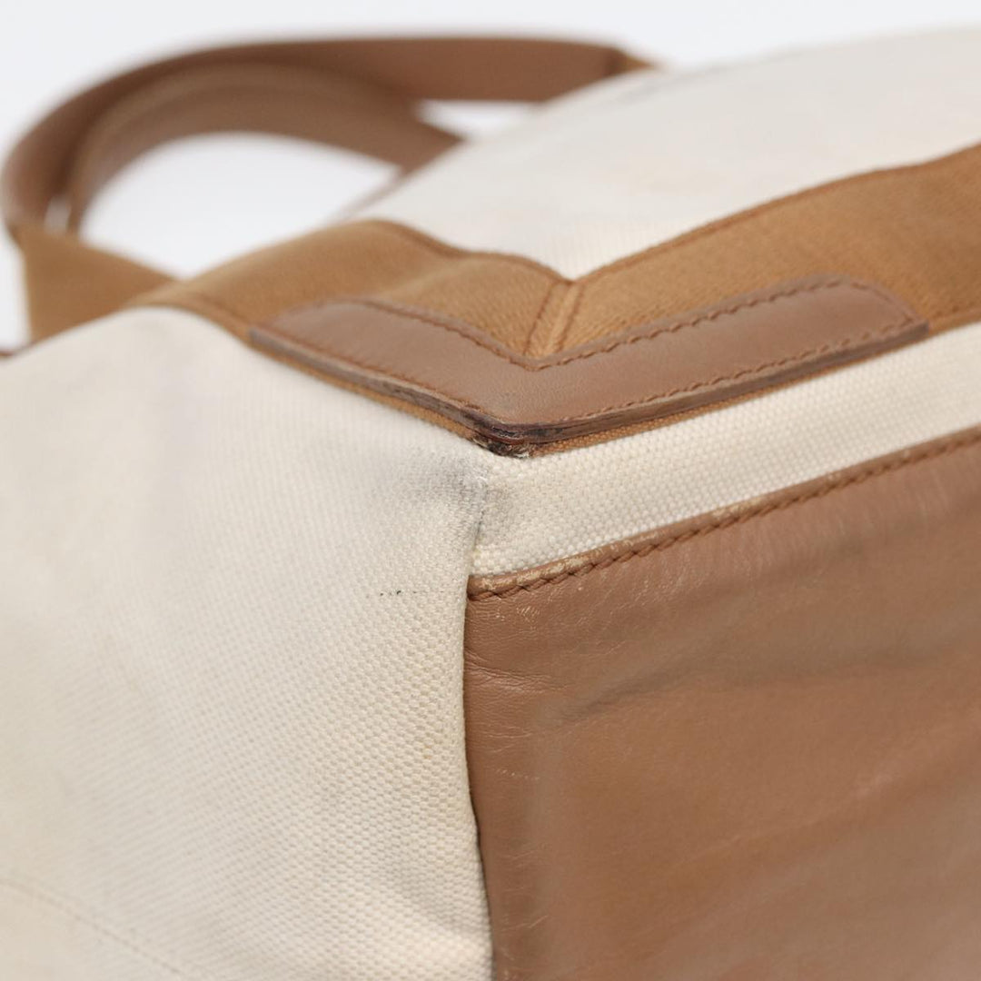 Top Quality Balenciaga Navy kabas S Hand Bag Canvas Beige 339933 Auth bs16366