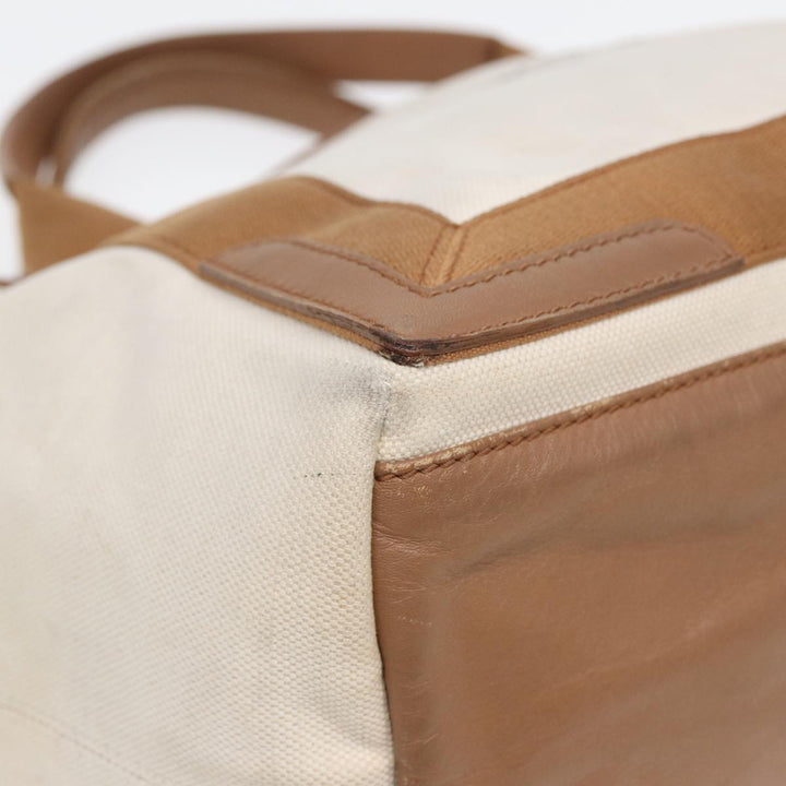 Top Quality Balenciaga Navy kabas S Hand Bag Canvas Beige 339933 Auth bs16366