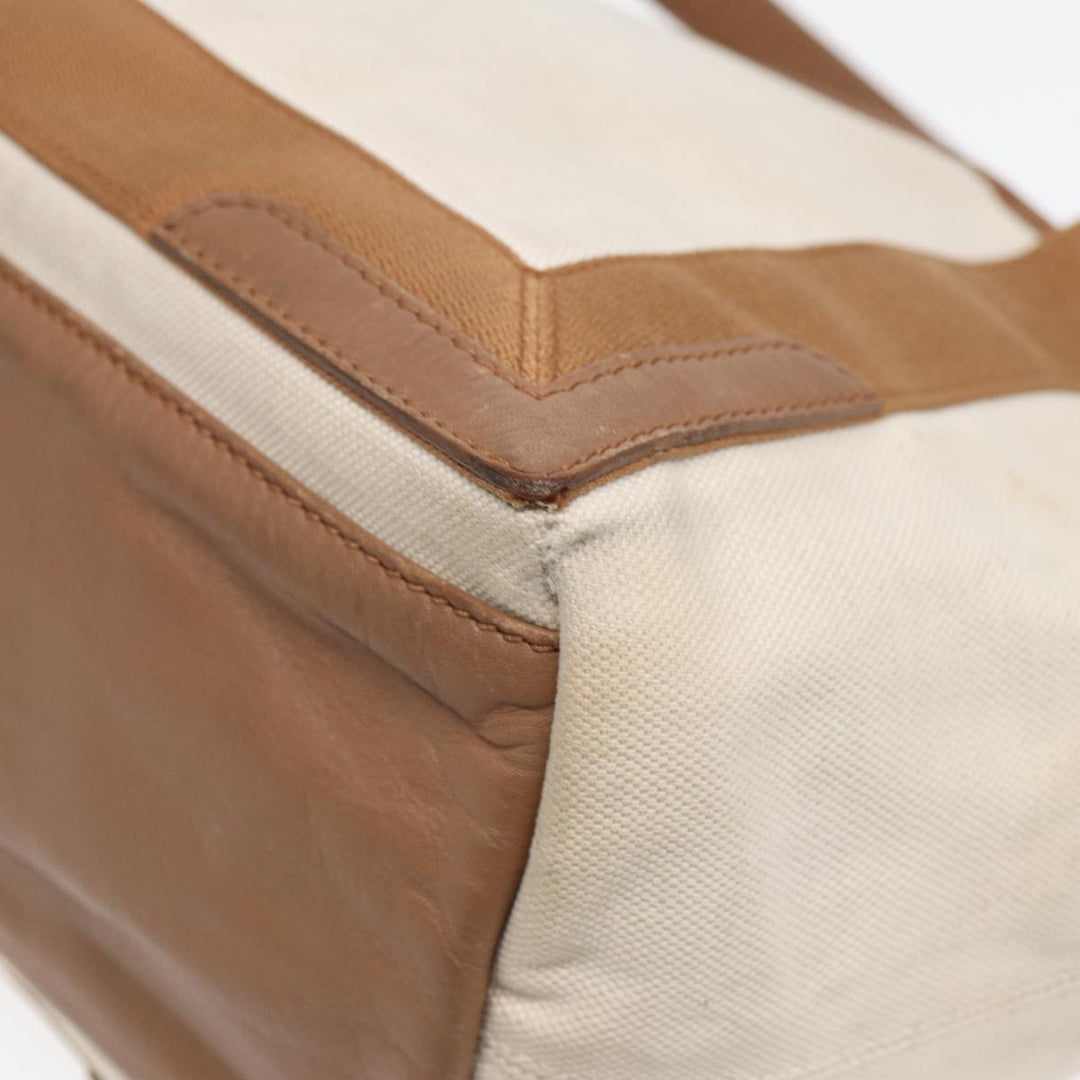 Top Quality Balenciaga Navy kabas S Hand Bag Canvas Beige 339933 Auth bs16366