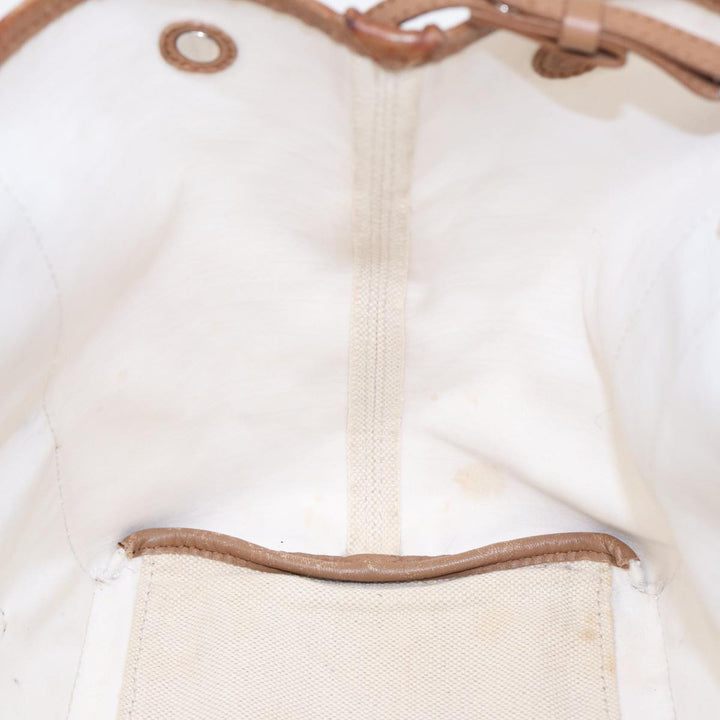Top Quality Balenciaga Navy kabas S Hand Bag Canvas Beige 339933 Auth bs16366