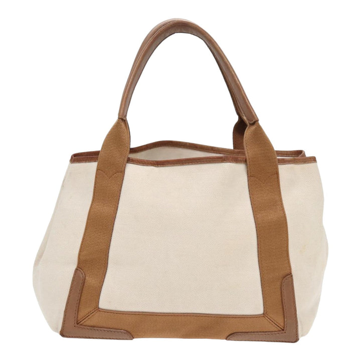 Top Quality Balenciaga Navy kabas S Hand Bag Canvas Beige 339933 Auth bs16366