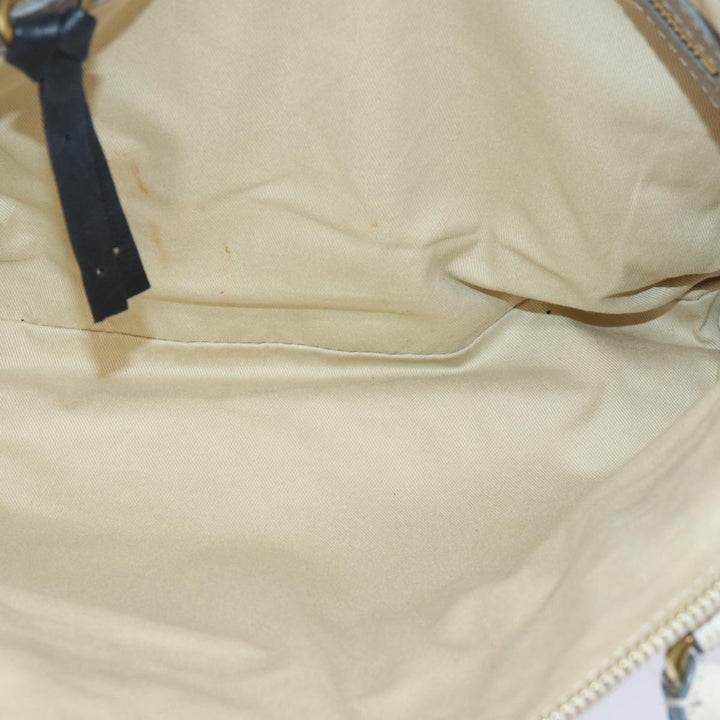 Chloe Hand Bag Leather White bs16390