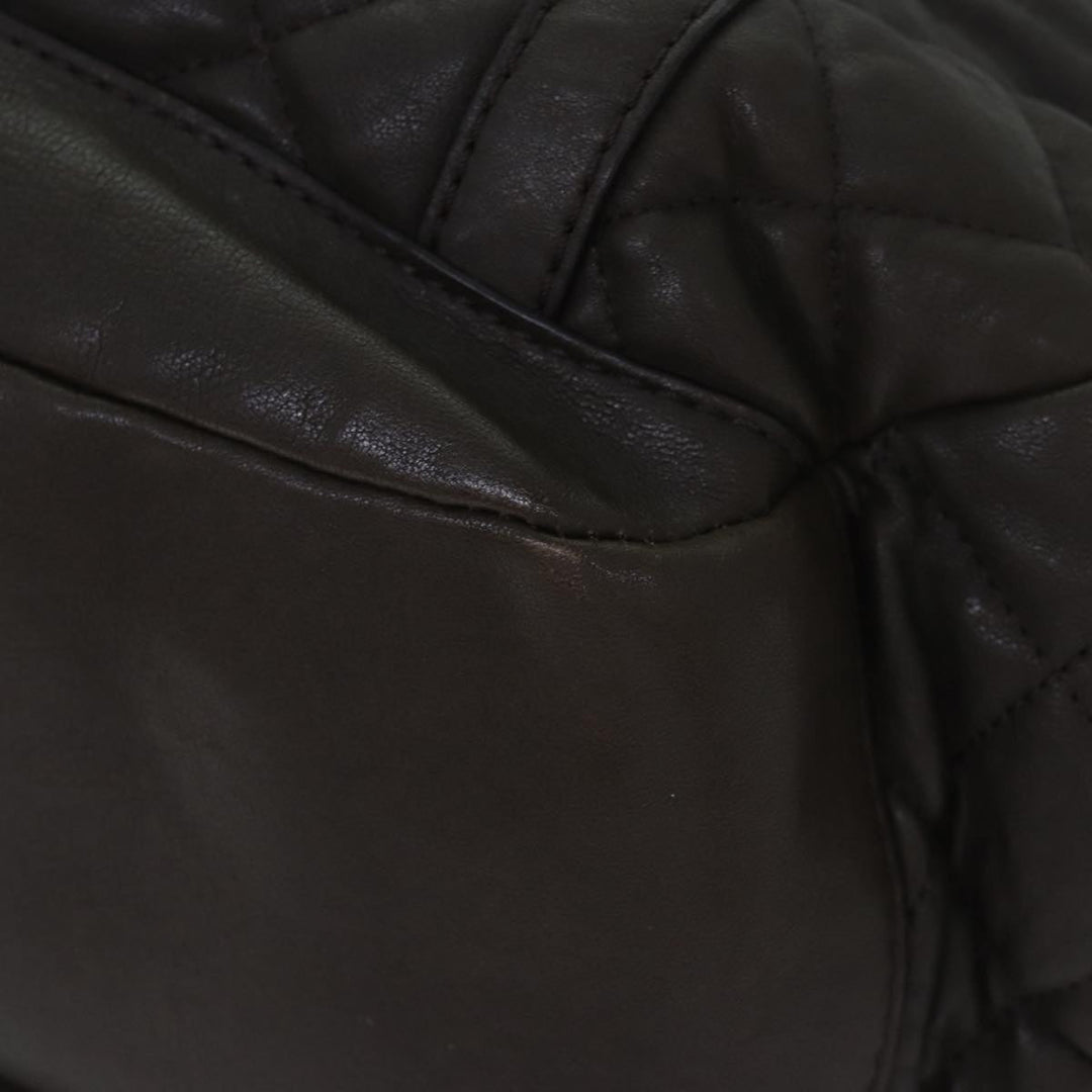 Burberry Tote Bag Leather Brown Auth bs16404