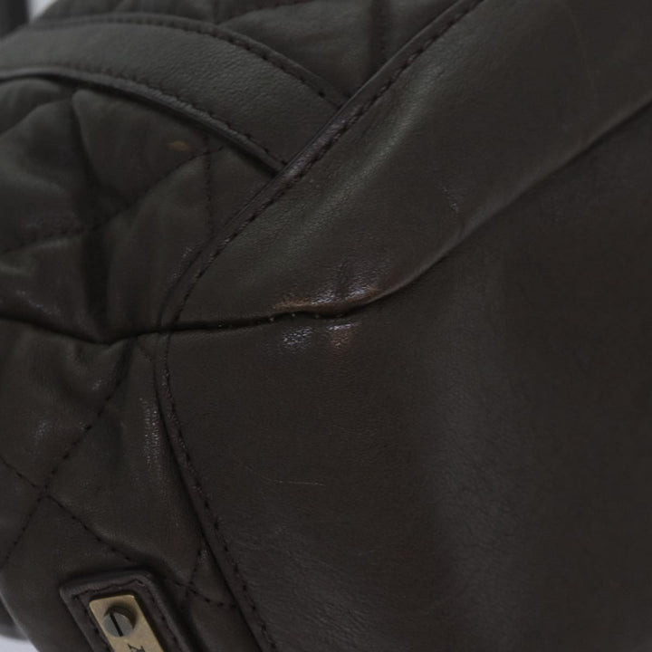 Burberry Tote Bag Leather Brown Auth bs16404