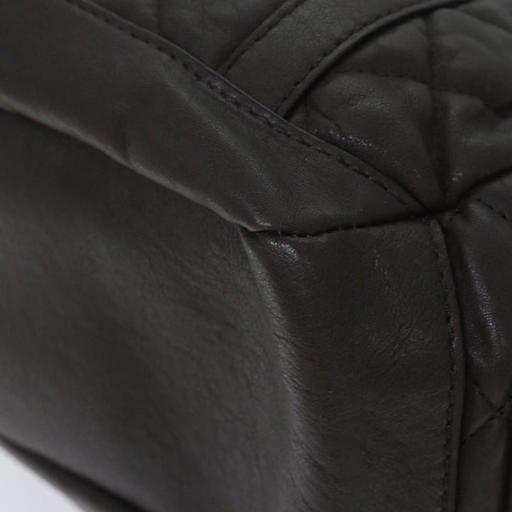Burberry Tote Bag Leather Brown Auth bs16404