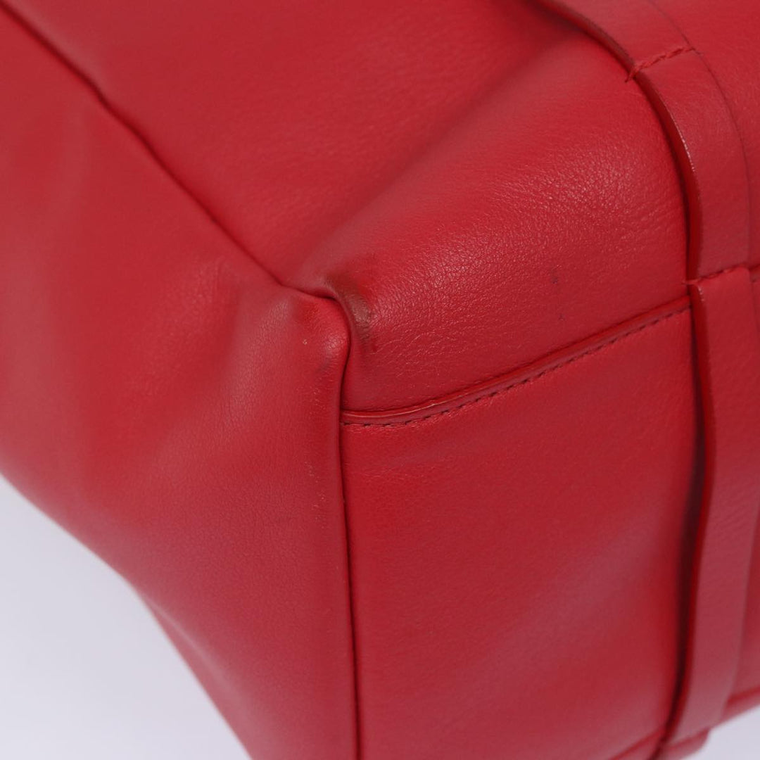 Top Quality Balenciaga Everyday Tote S Tote Bag Leather Red Auth bs16489