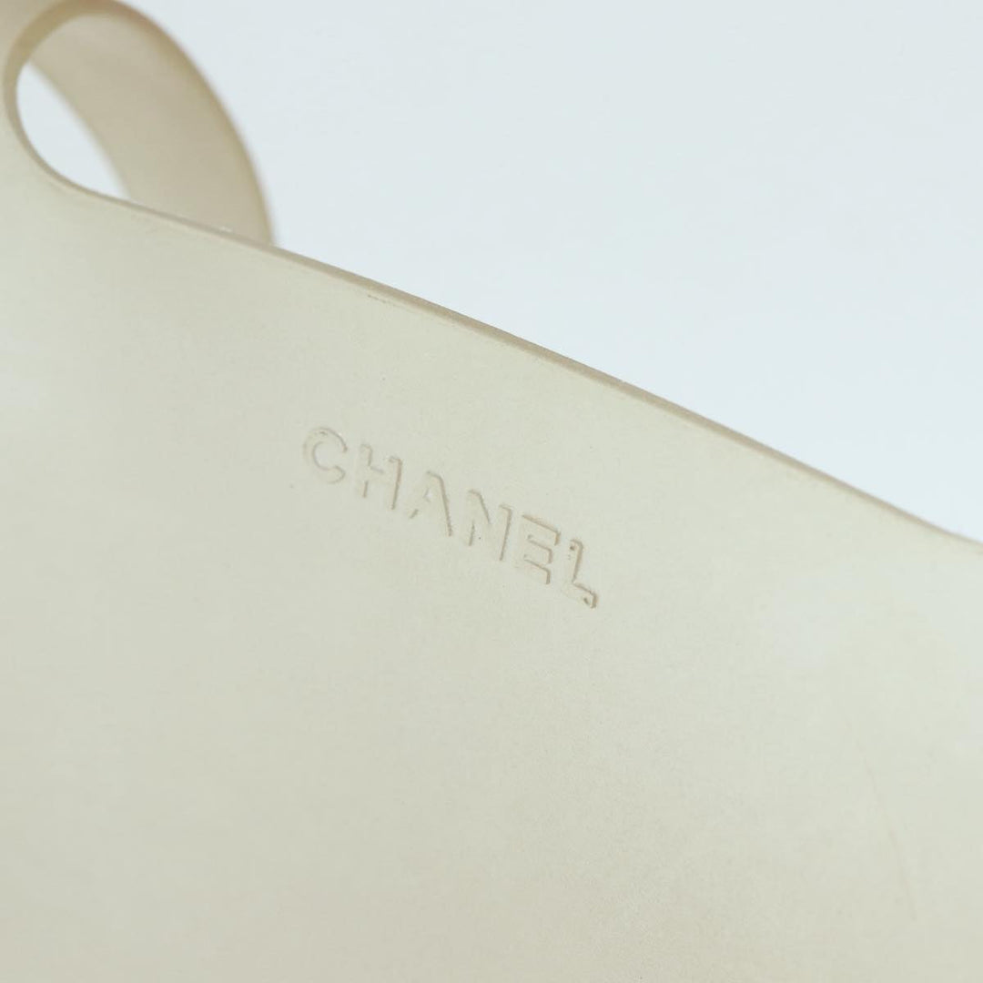 Chanel Tote Bag Rubber Clear CC Auth bs16569