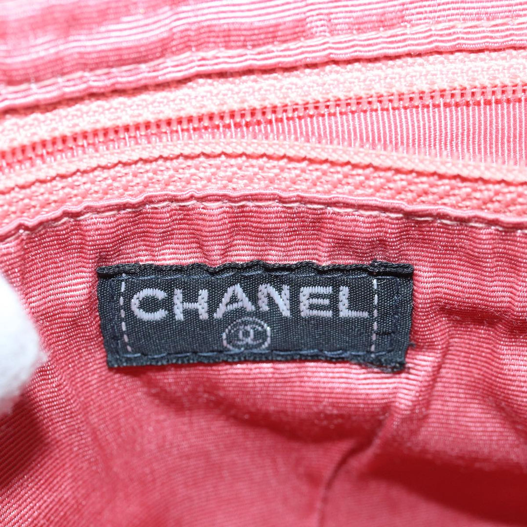 Top Quality Chanel Choco Bar Chain Hand Bag Suede Orange CC Auth bs16570