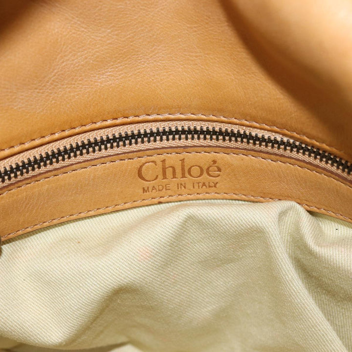 Chloe Tote Bag Leather Brown bs16616