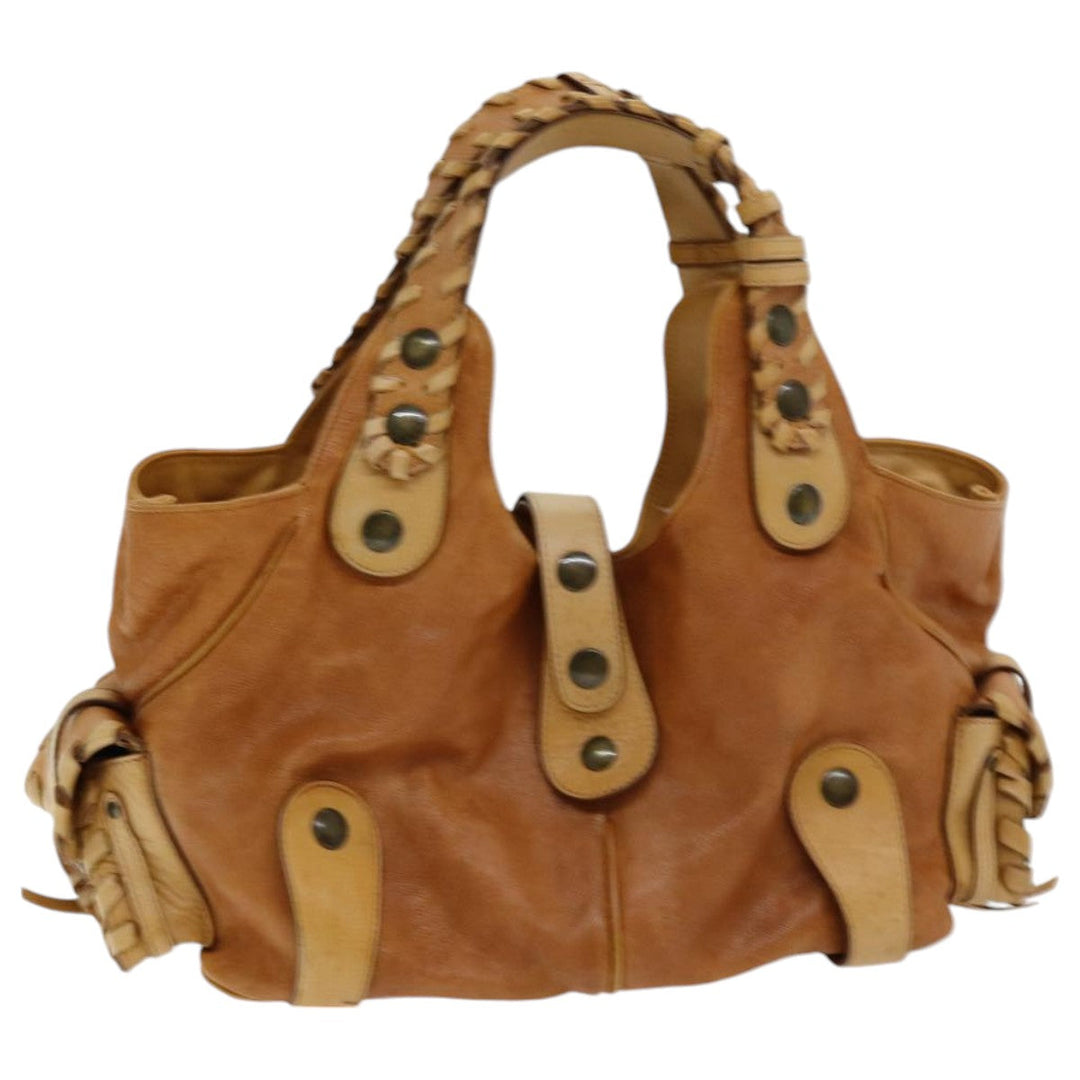 Chloe Tote Bag Leather Brown bs16616