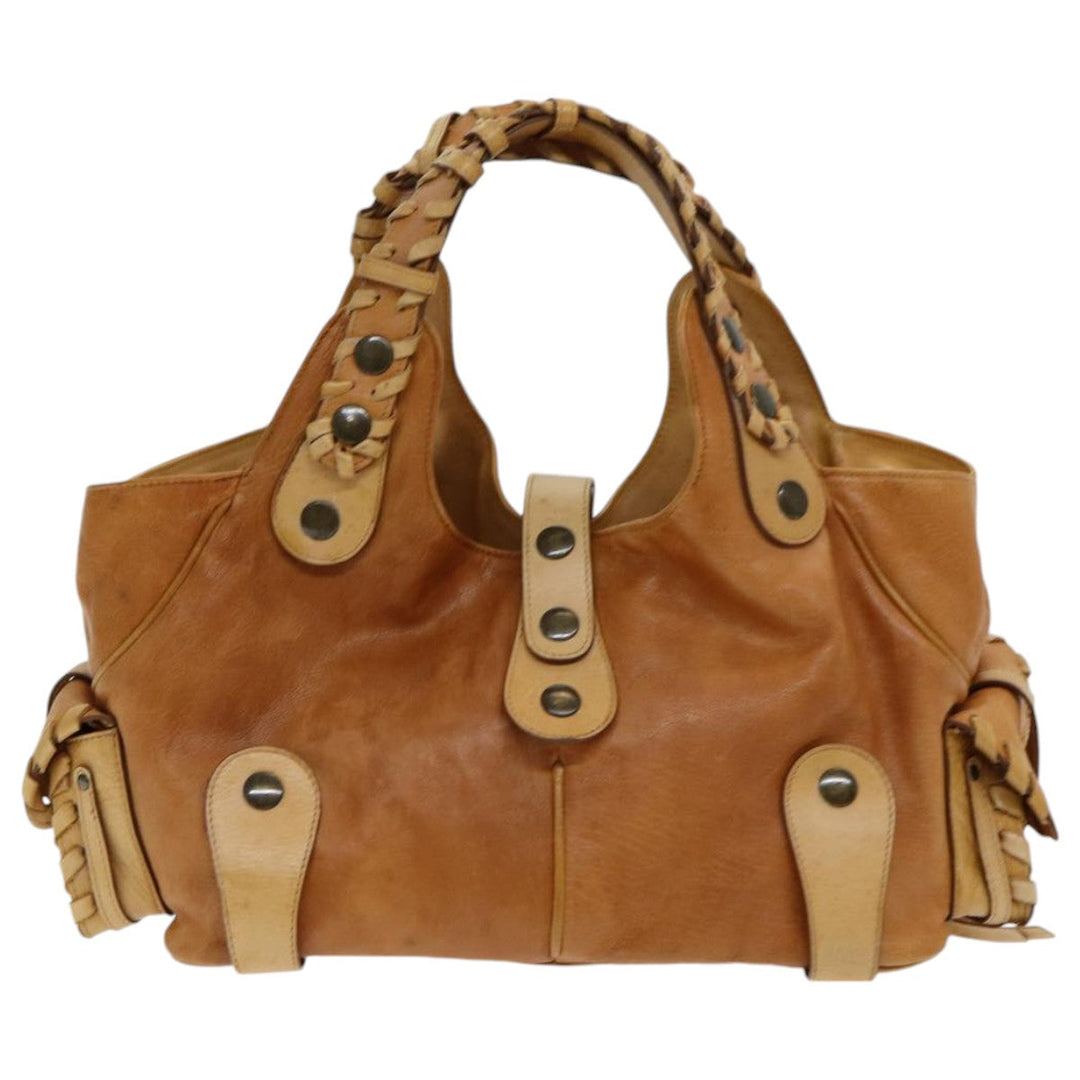 Chloe Tote Bag Leather Brown bs16616