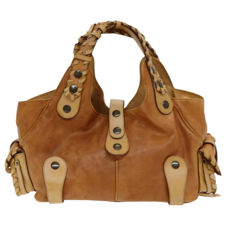 Chloe Tote Bag Leather Brown bs16616