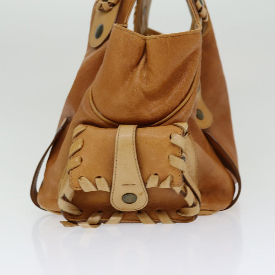 Chloe Tote Bag Leather Brown bs16616