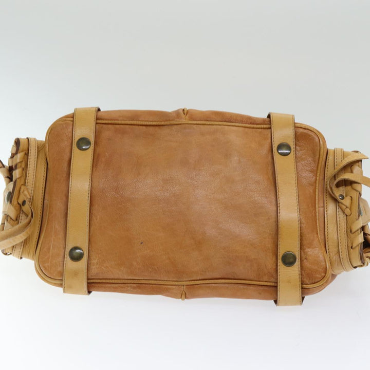Chloe Tote Bag Leather Brown bs16616