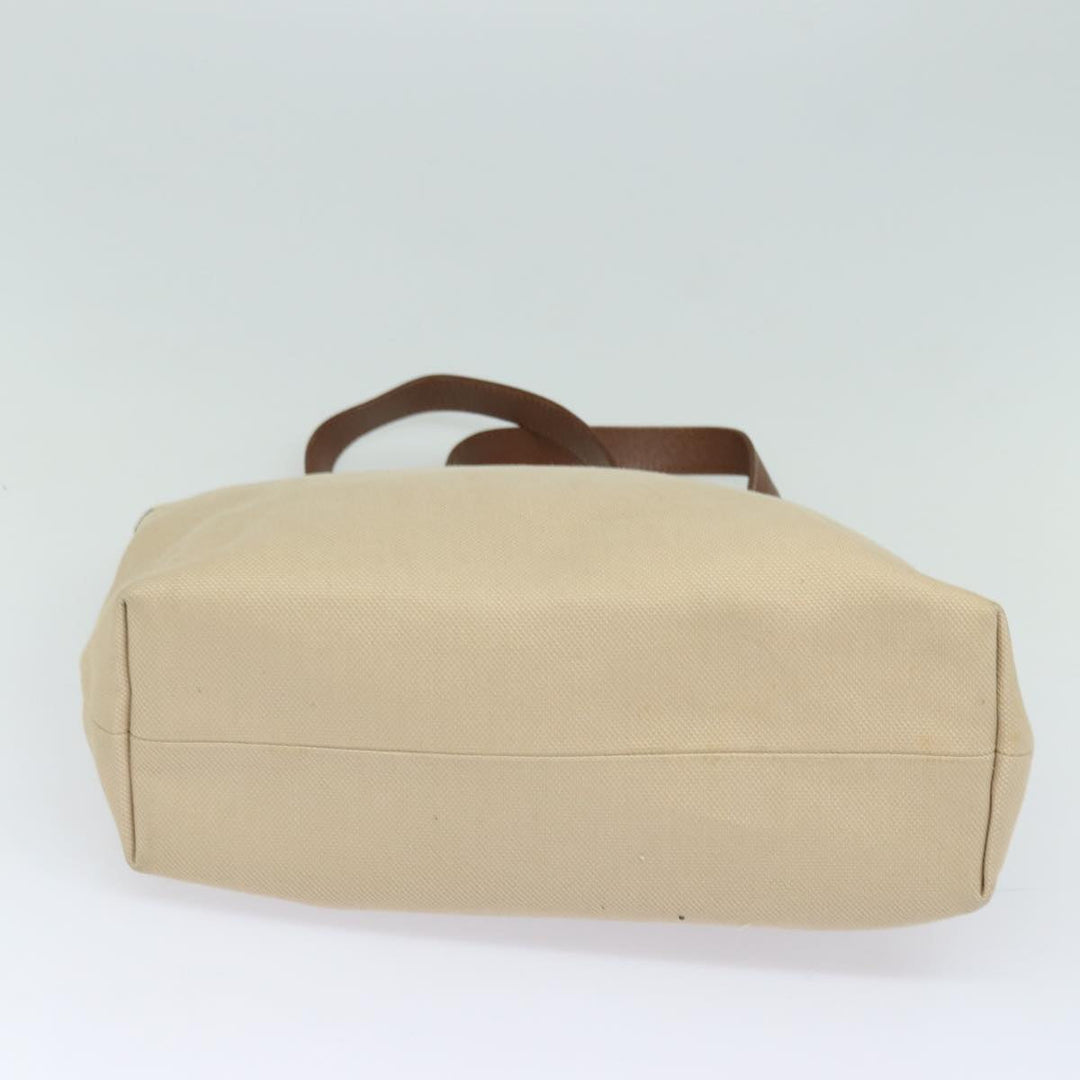 Burberry Nova Check Blue Label Tote Bag Canvas 2way Beige Brown Auth bs16677