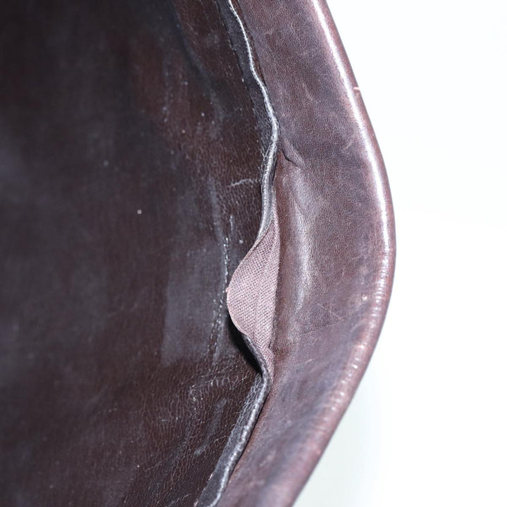 Celine C saluki Clutch Bag Canvas Brown Auth bs16700