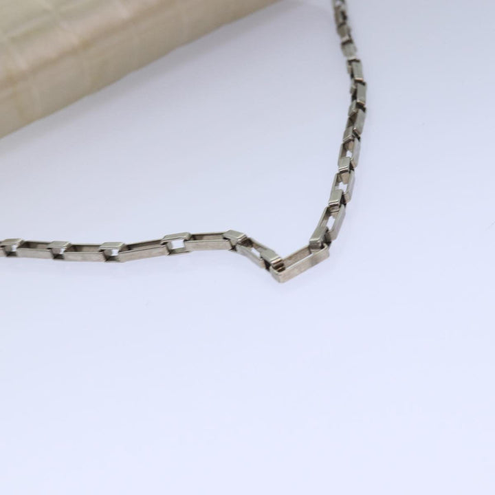 Chanel Choco Bar Chain Hand Bag Satin Beige Navy CC Auth bs16725