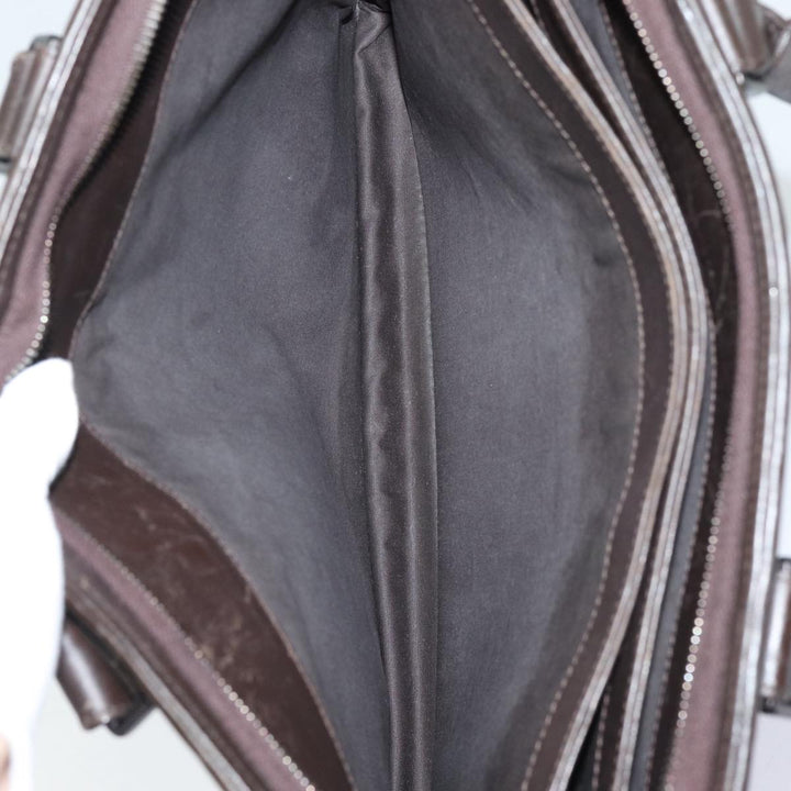 Bottega veneta INTRECCIATO Hand Bag Leather Brown Auth bs16729