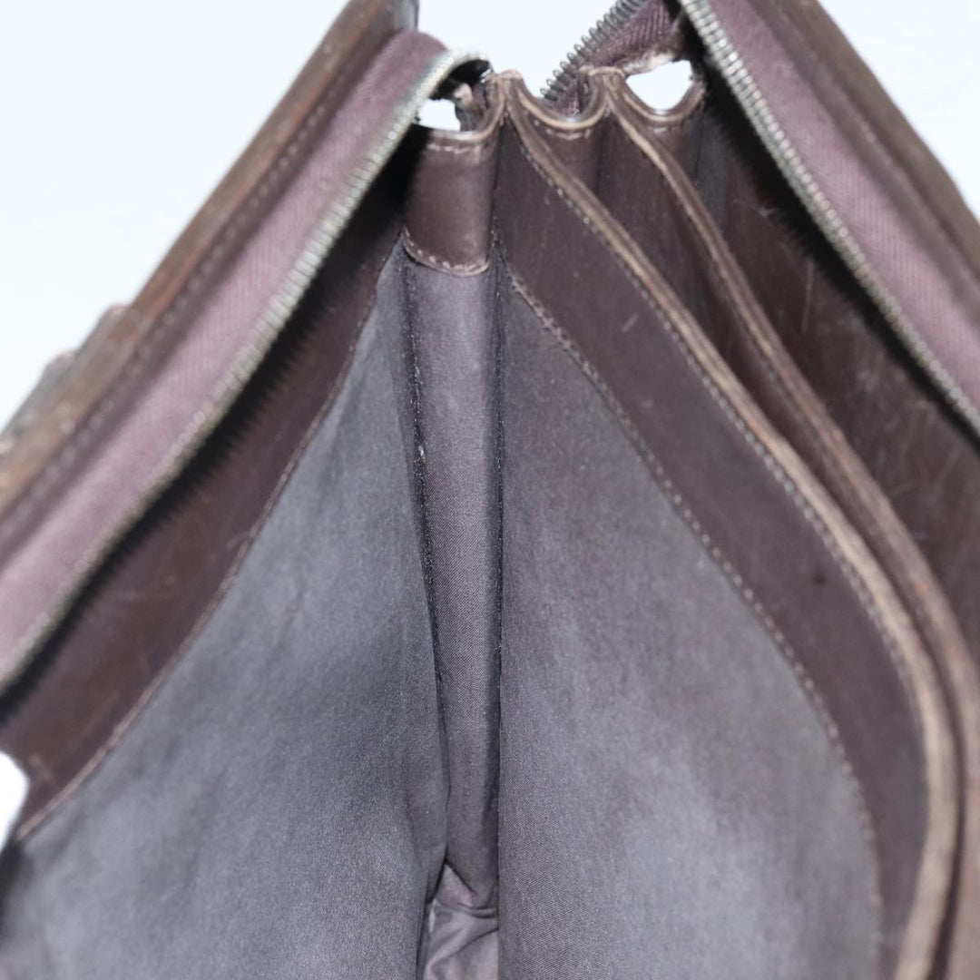 Bottega veneta INTRECCIATO Hand Bag Leather Brown Auth bs16729