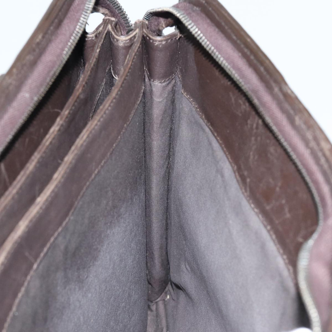 Bottega veneta INTRECCIATO Hand Bag Leather Brown Auth bs16729