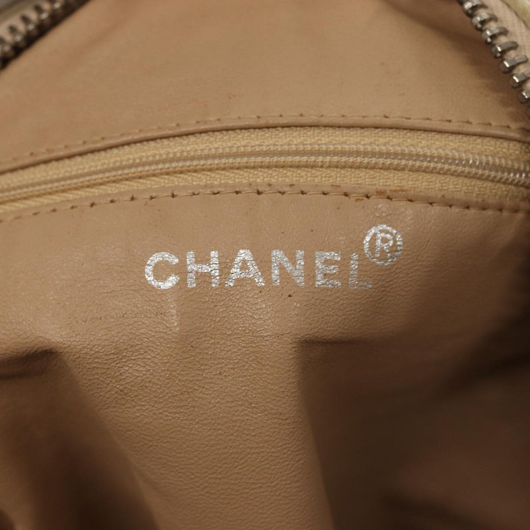 Top Quality Chanel Matelasse Shoulder Bag Suede nylon Beige Black Silver CC Auth bs16824