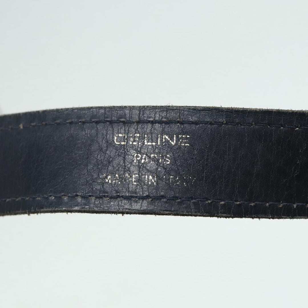 Celine C saluki Shoulder Bag Navy Auth bs16836