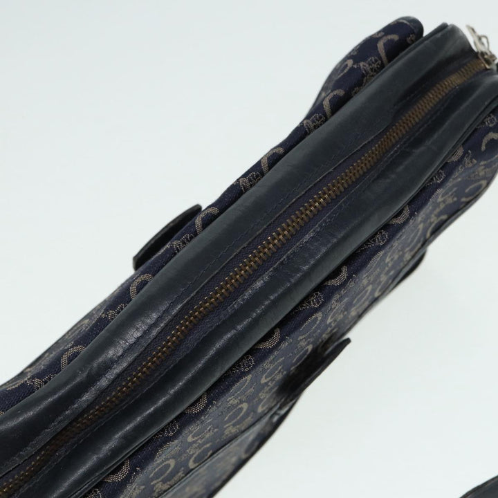 Celine C saluki Shoulder Bag Navy Auth bs16836