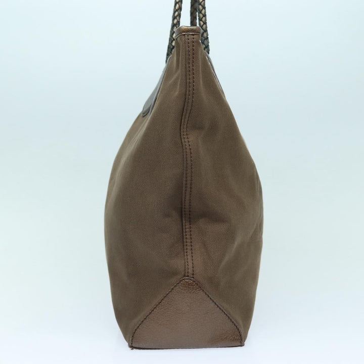 Celine Tote Bag Canvas 2way Brown Auth bs16837
