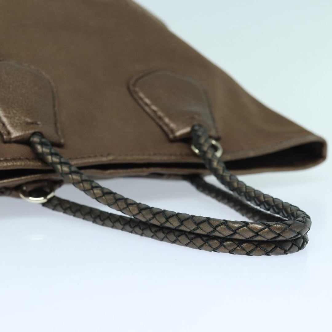 Celine Tote Bag Canvas 2way Brown Auth bs16837