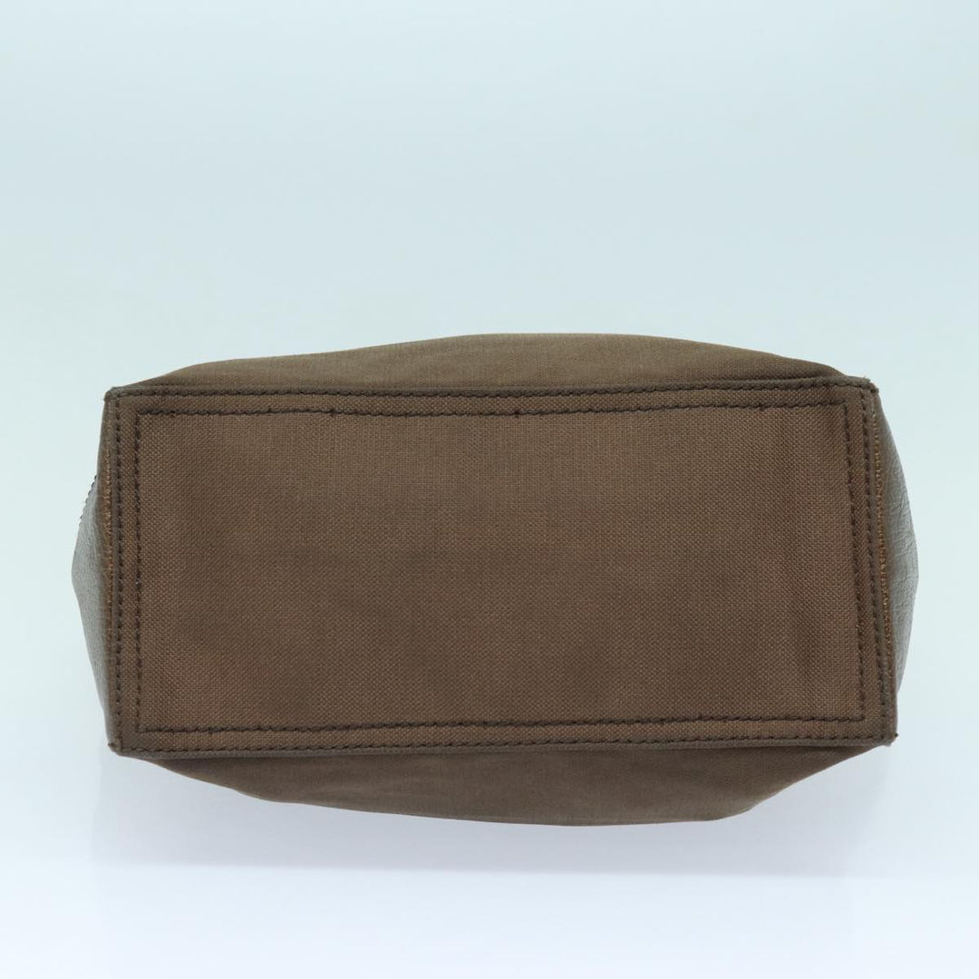 Celine Tote Bag Canvas 2way Brown Auth bs16837