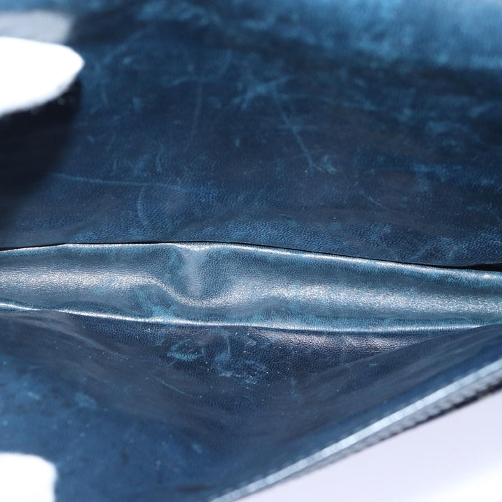 Celine C saluki Clutch Bag Navy Auth bs16838