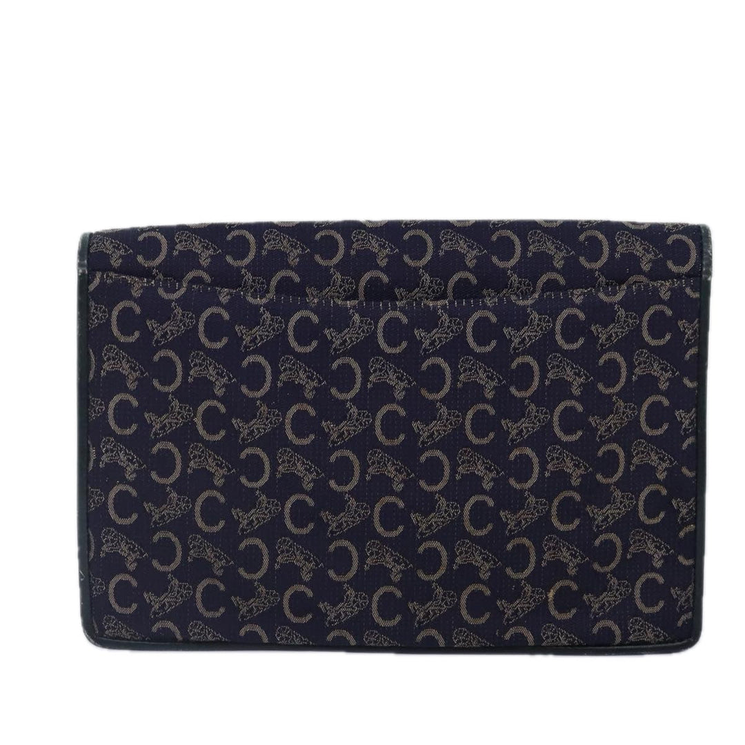 Celine C saluki Clutch Bag Navy Auth bs16838