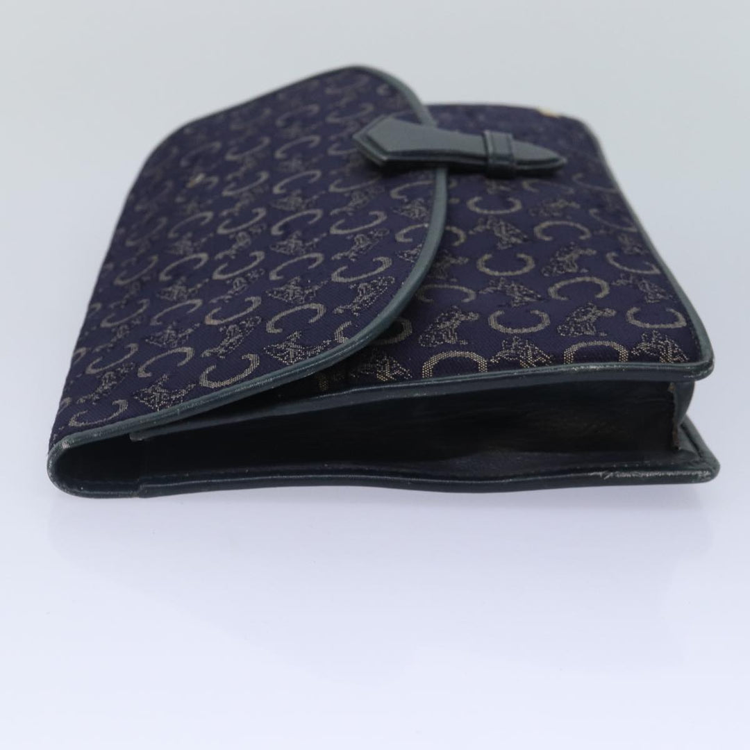 Celine C saluki Clutch Bag Navy Auth bs16838
