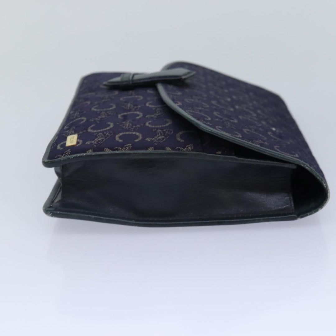 Celine C saluki Clutch Bag Navy Auth bs16838