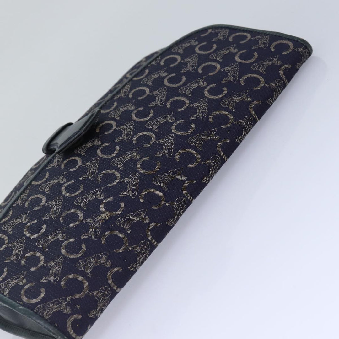Celine C saluki Clutch Bag Navy Auth bs16838