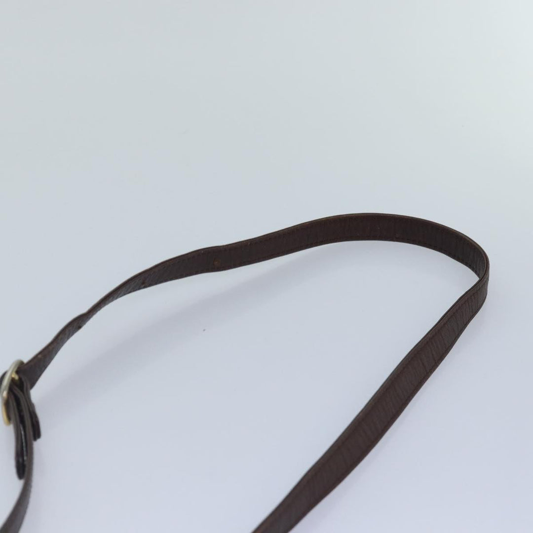 BurberrySs Nova Check Shoulder Bag Canvas Beige Auth bs16875