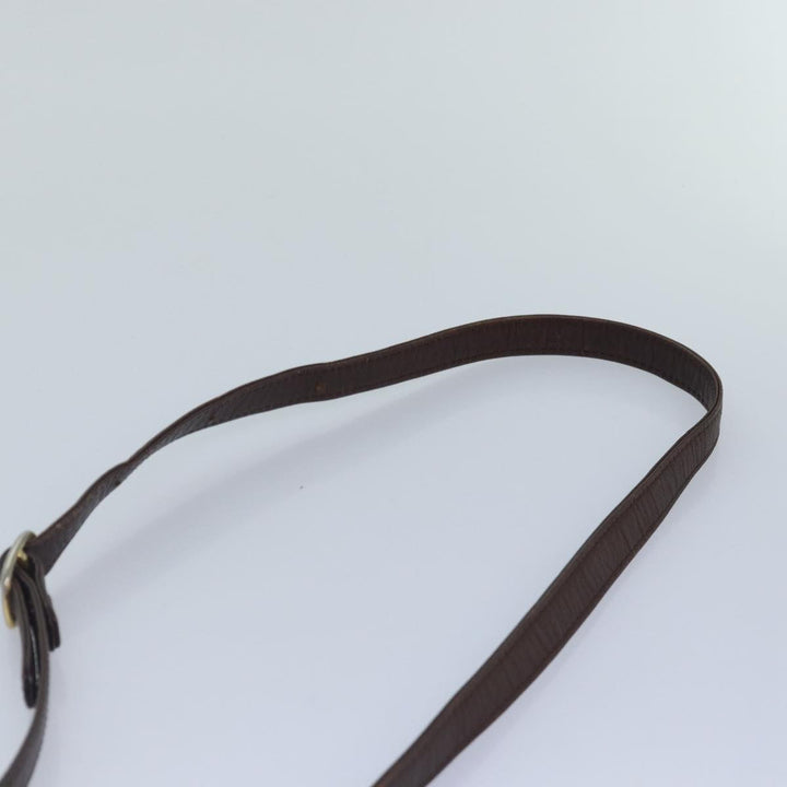 BurberrySs Nova Check Shoulder Bag Canvas Beige Auth bs16875