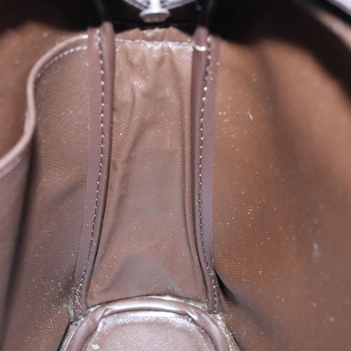 Top Quality BurberrySs Nova Check Shoulder Bag Canvas Leather Brown Gold Auth bs16917