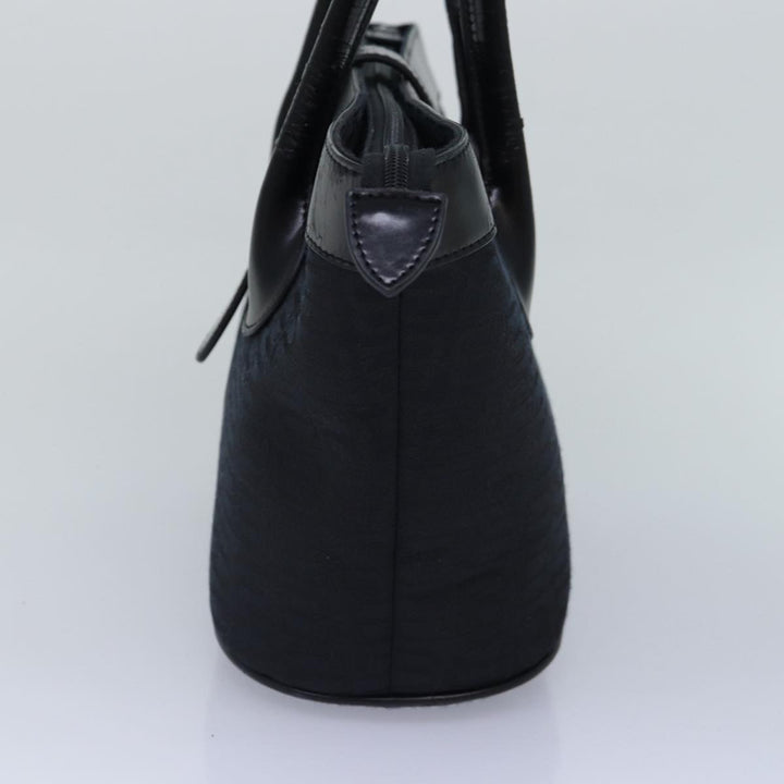 Top Quality Balenciaga Tote Bag Canvas Silver Black Auth bs17170