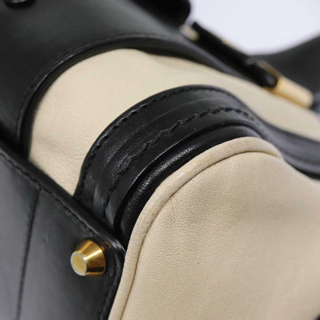 Chloe Alice Hand Bag Leather Vanilla Gold bs17350