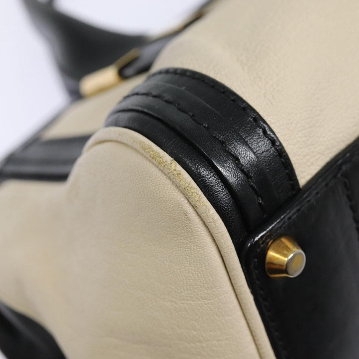 Chloe Alice Hand Bag Leather Vanilla Gold bs17350